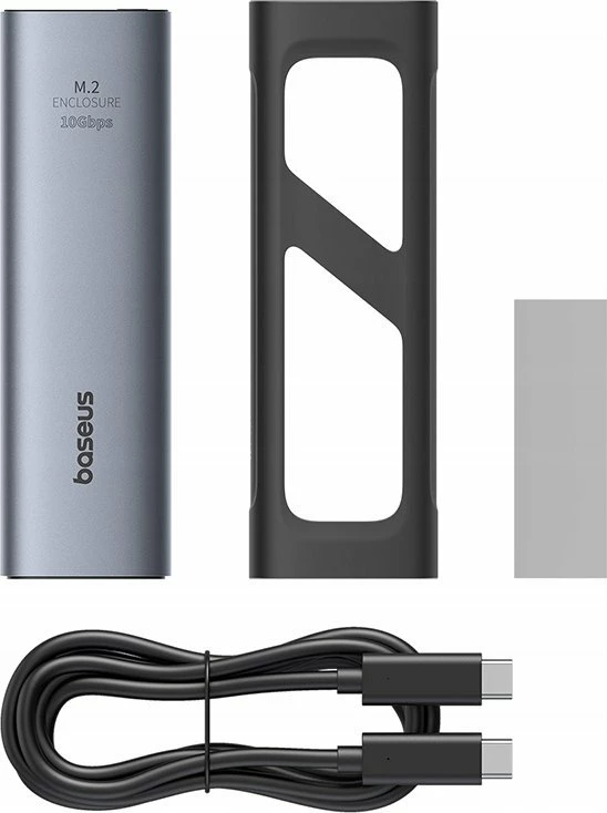 Kasë SSD Baseus FlyJoy BS-OH194 M.2 NVMe USB4, gri