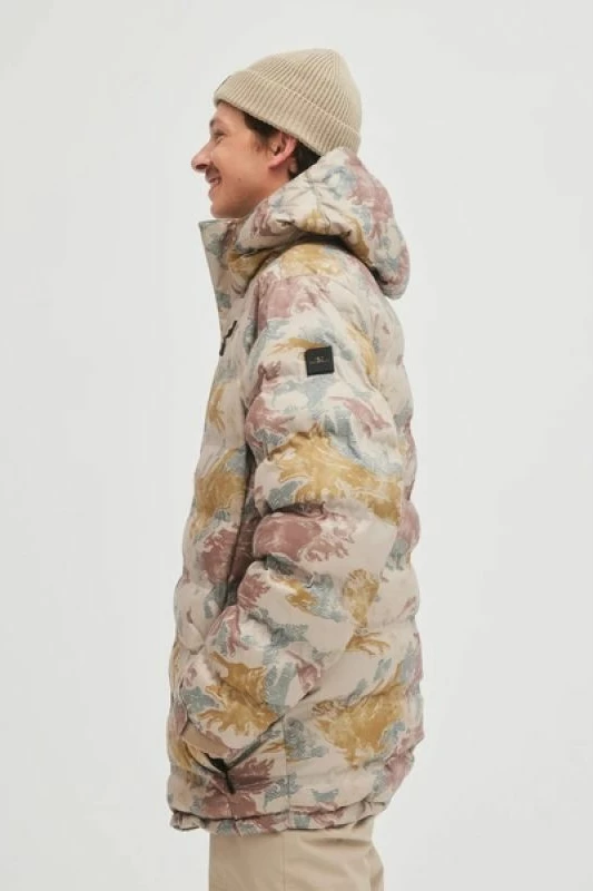 Jakne dimri për meshkuj O'Neill Xtrm Mountain Snowboard Ski 5K, bezhë