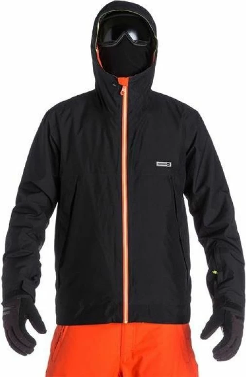 Jakne snowboardi për meshkuj Quiksilver, e zezë