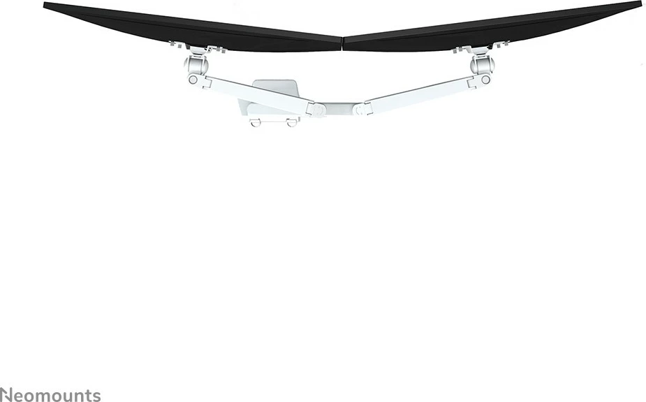 Krah monitori Neomounts FPMA-D750DWHITE2, për 2 ekrane, rregullim me gaz, i bardhë