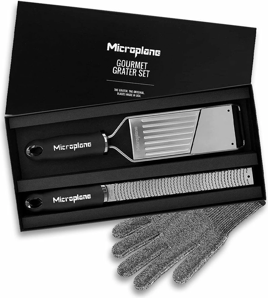Set rende + dorëzë mbrojtëse Secret de Gourmet MC-36179, 3 copë + glove, e zezë