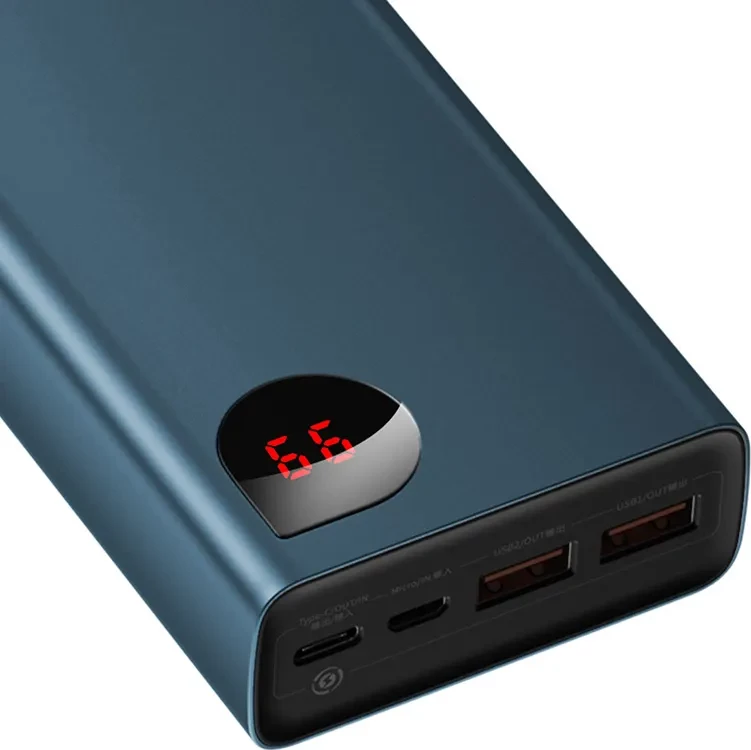 Powerbank Baseus PPIMDA-D03, 20000mAh, 65W, Kaltër