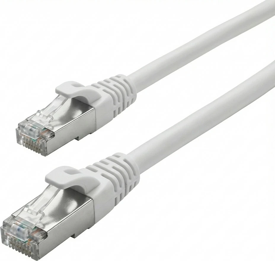 Kabllo rrjeti Sharkoon Patchkabel Cat 7a S/FTP RJ-45, 10 m, e bardhë