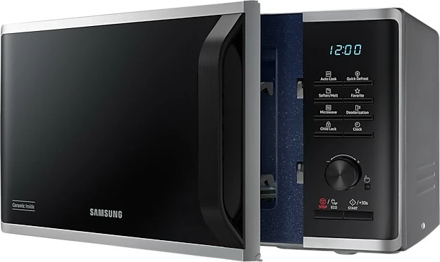 Mikrovalë Samsung MS23B3515AS, Solo, 23 L, 1150 W, LED, E zezë/Gri