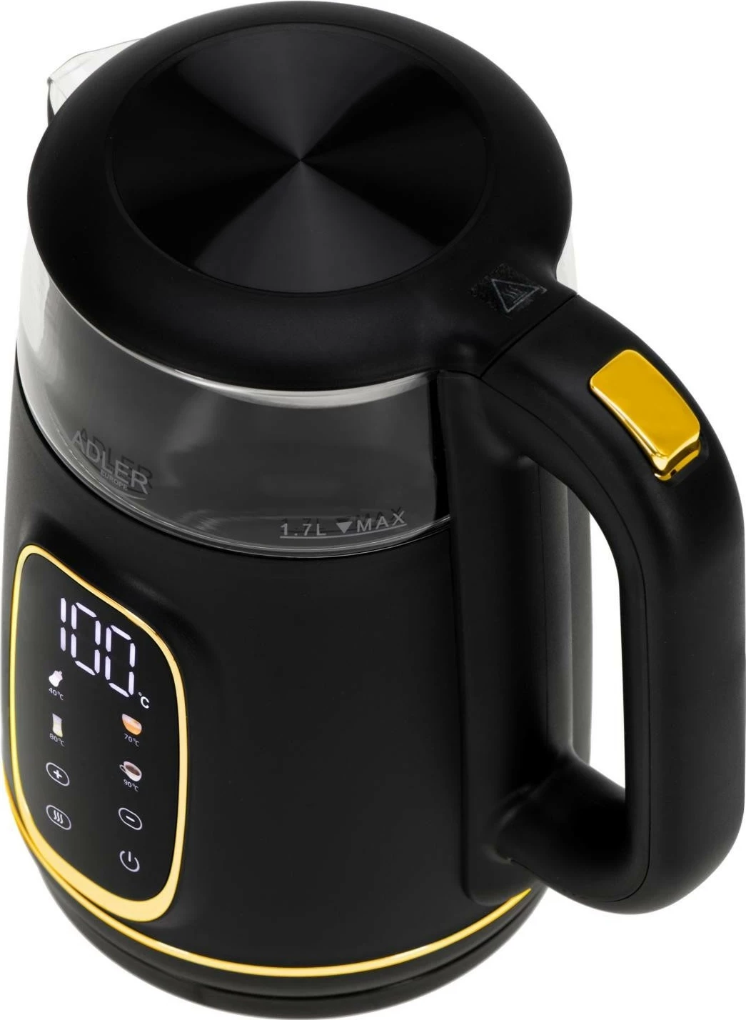Çajnik elektrik Adler AD 1305, 1.7L, 2200W, zi-ari
