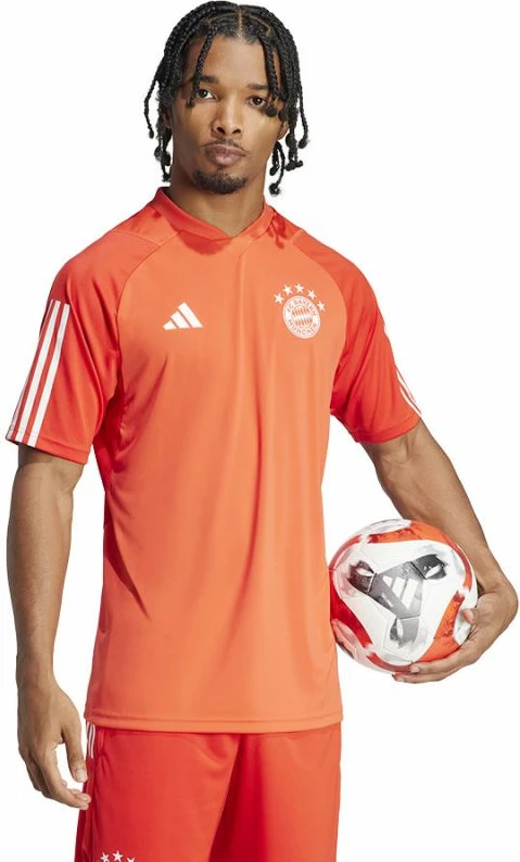 Fanellë për meshkuj adidas, FC Bayern Training, e kuqe [Madhësia: L]