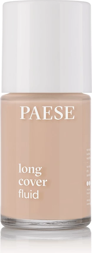 Fondatinë Paese Long Cover Fluid Full Coverage 02 Natural për femra 30ml