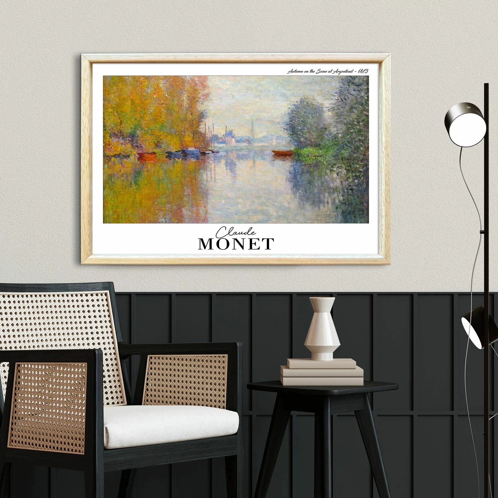 Pikturë dekorative me kornizë, Wallity, 4262AHSMONET-002