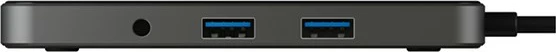 DockingStation RaidSonic ICY BOX IB-DK4050-CPD, USB 3.2 Gen 1 Type-C, 100 W, 10,100,1000 Mbit/s, Anthracite