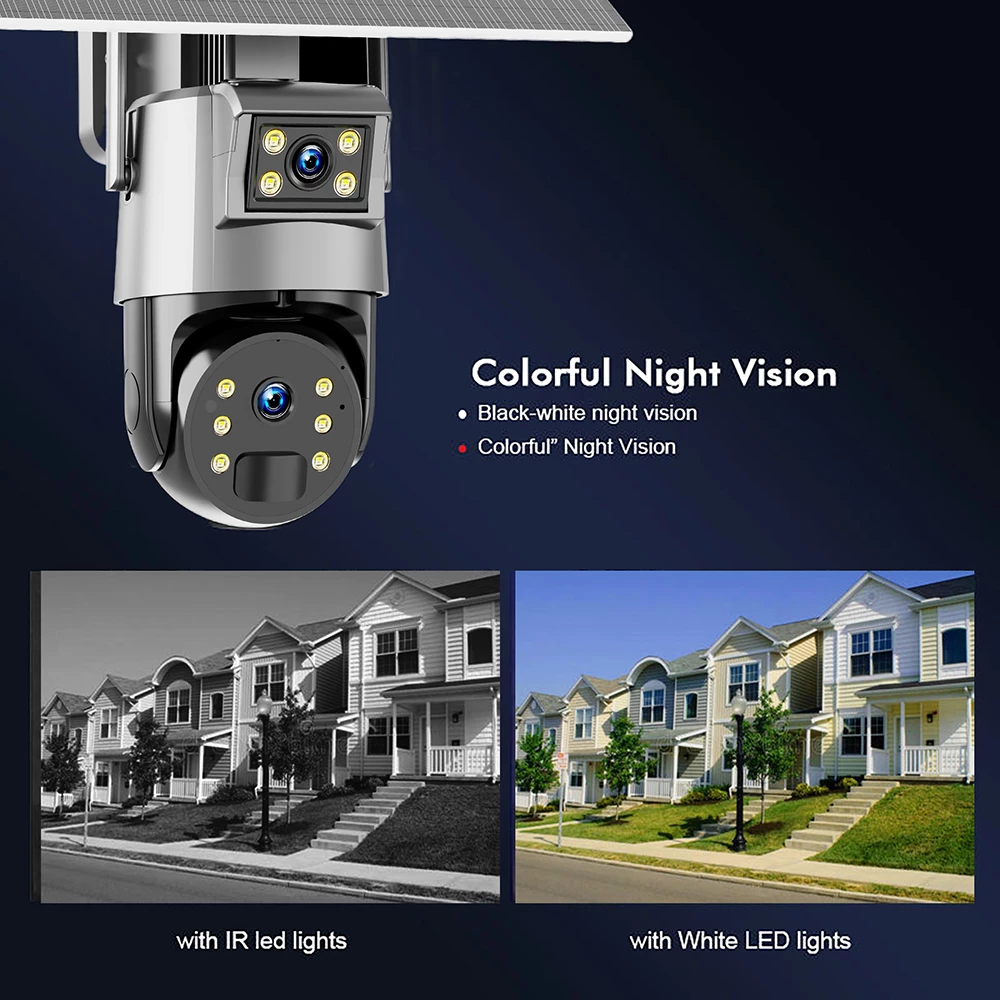 Kamere Dual Lense Solare 4G 8.0MP EM30