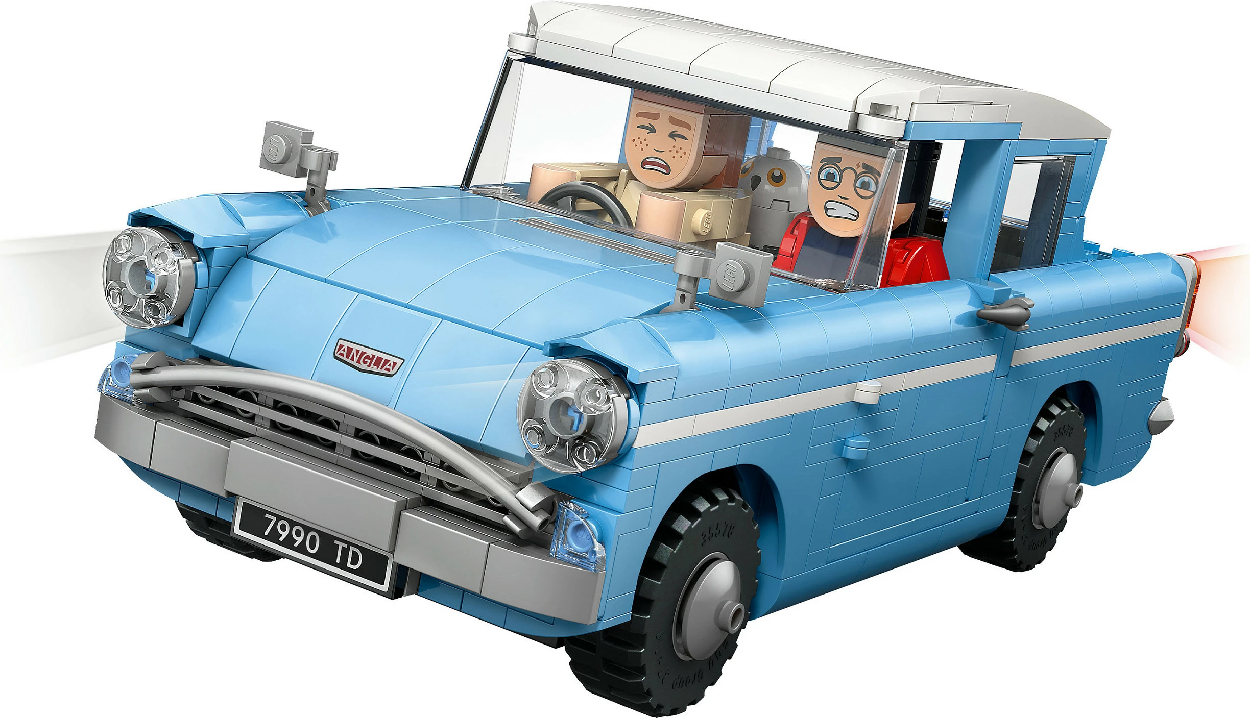 Set ndërtimi LEGO Harry Potter 76470, Enchanted Flying Ford Anglia, 868 copë, multikolor