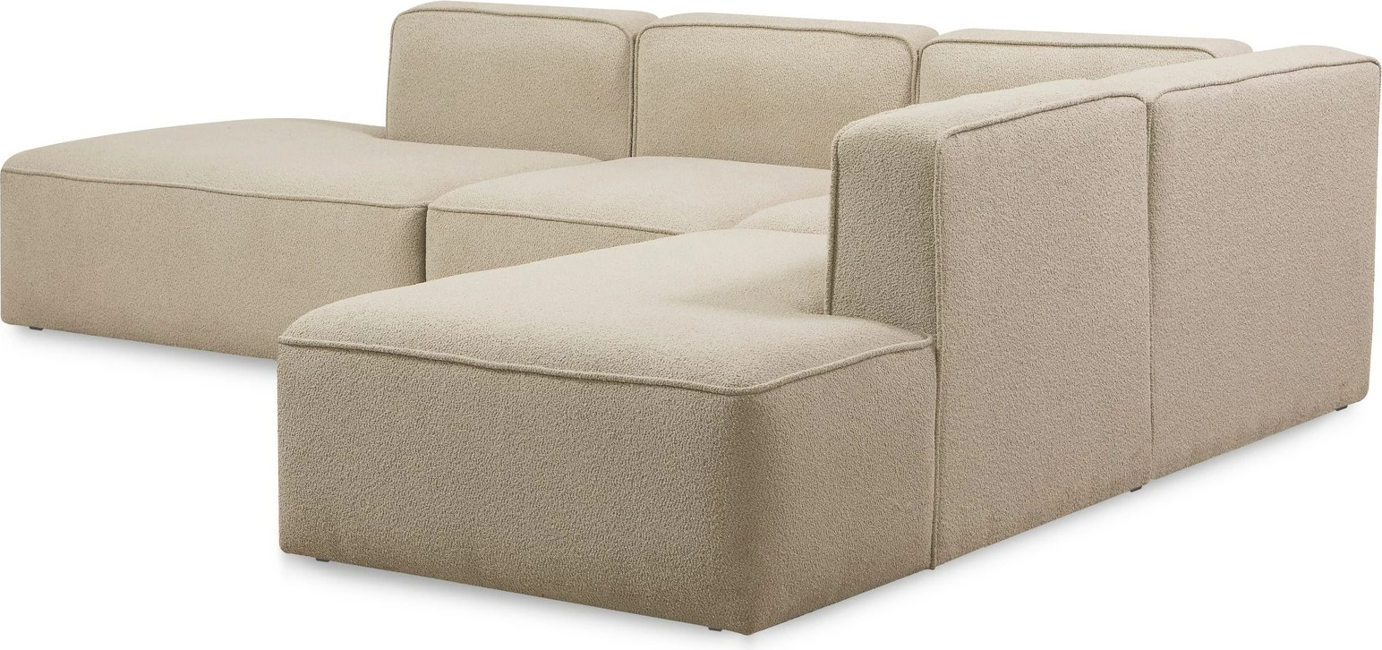 Këndare Atelier del Sofa, More S (M4-M1-M2-M3), ngjyrë kapuçino