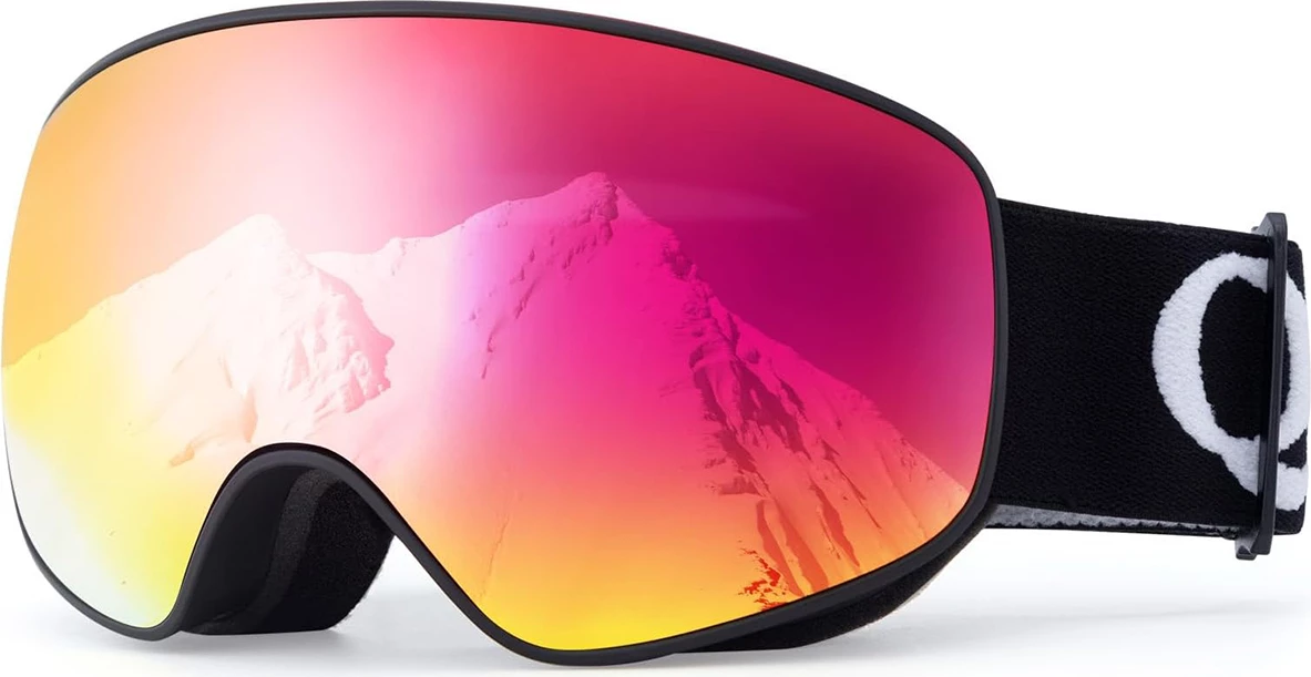 Syze skijimi Qunature për fëmijë, M/L, të zeza