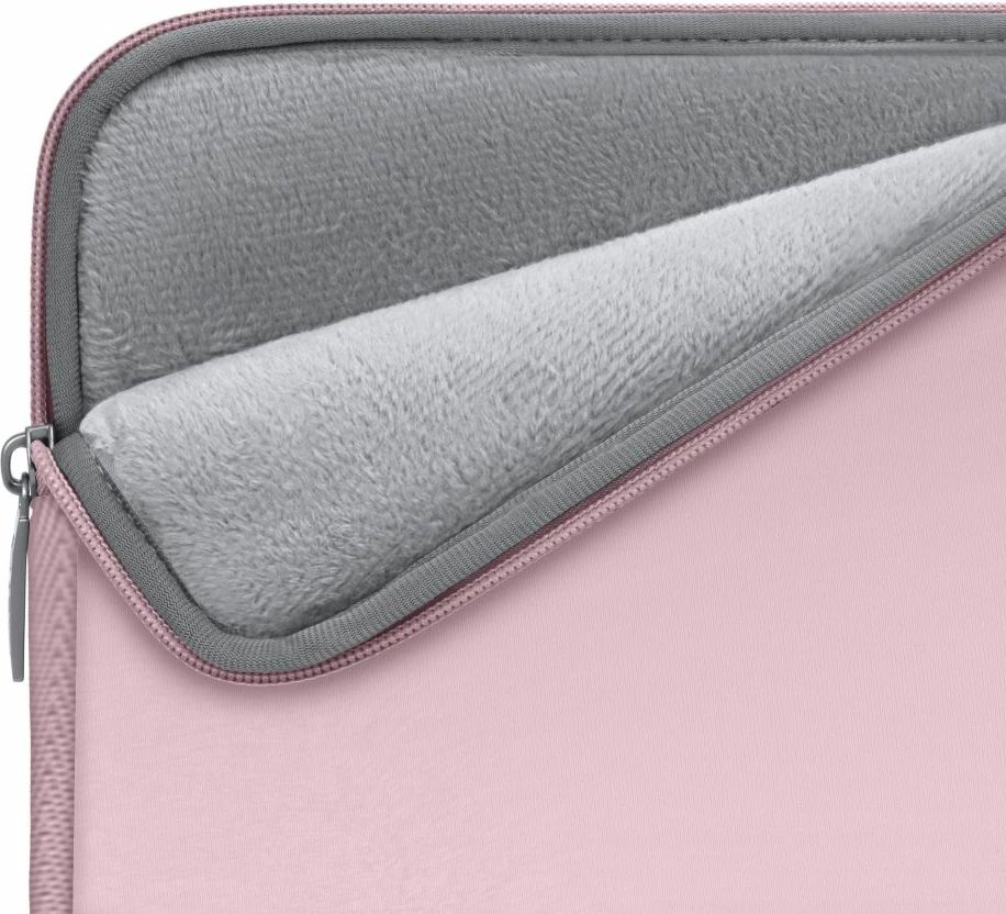 Kasë laptopi Tech-Protect NeoSlim 13-14 inç me çantë aksesorësh, Rozë