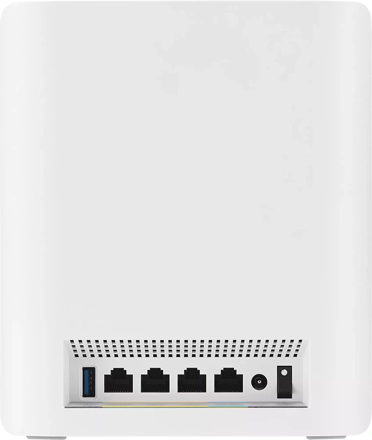 Router mesh ASUS ZenWiFi BT8 BE14000 WiFi 7 tri-band, 2.5G, 2 copë, i bardhë