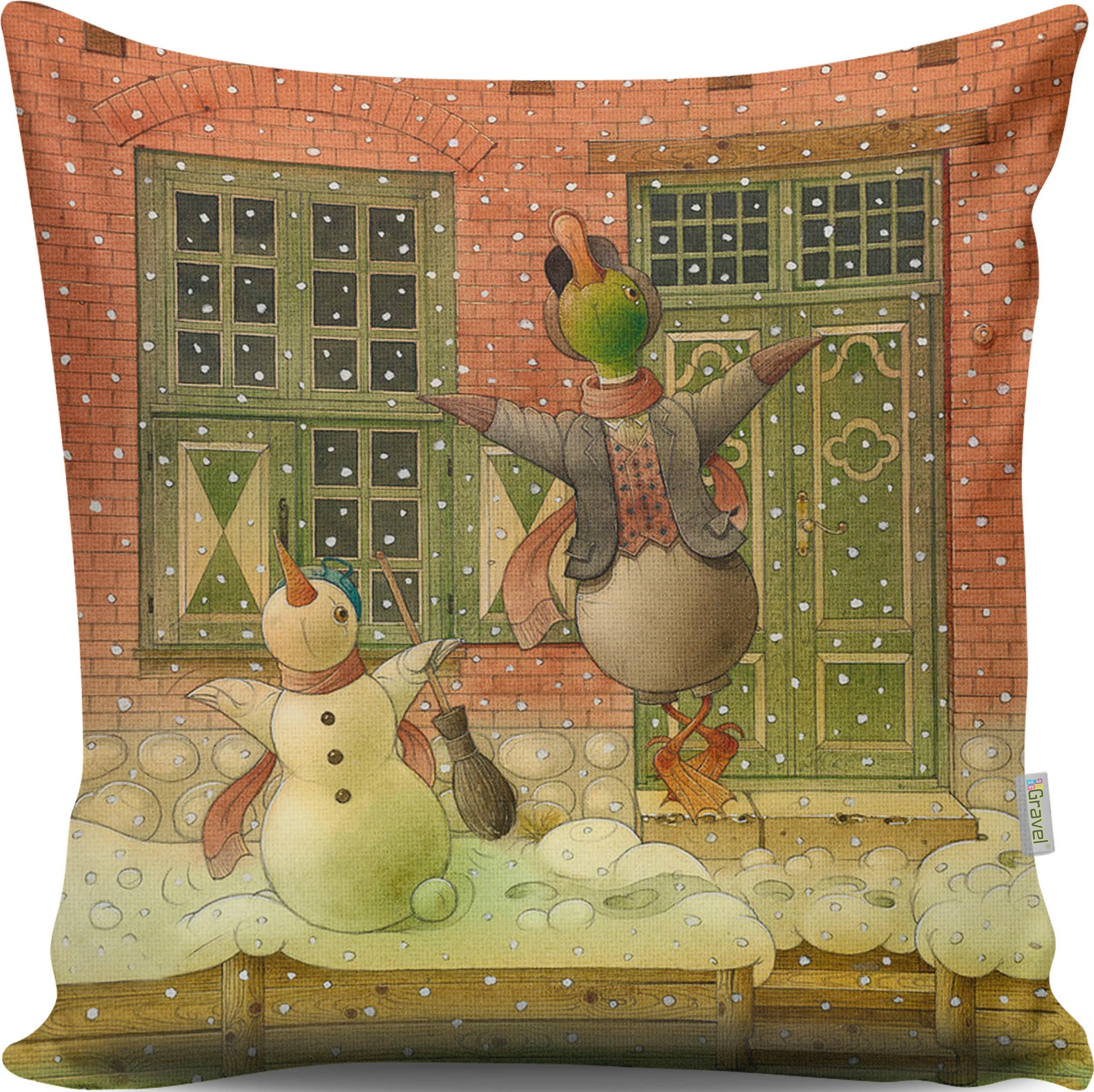 Jastëk Evila Originals, shumëngjyrësh, A13019, 43x43cm