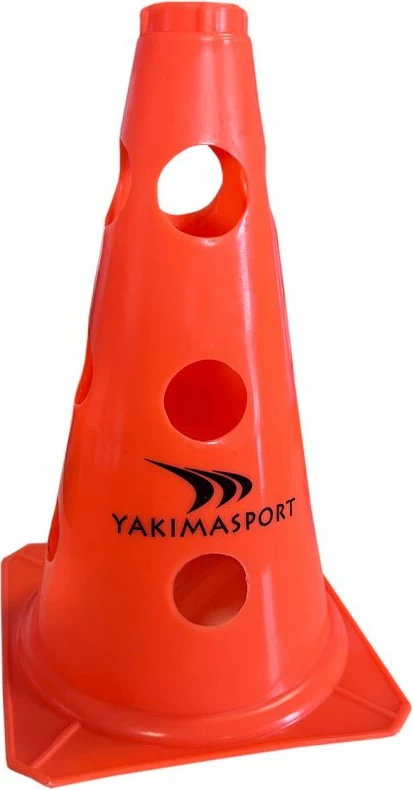 Konus i Sportit Yakimasport me vrima 23 cm ngjyrë portokalli 100604