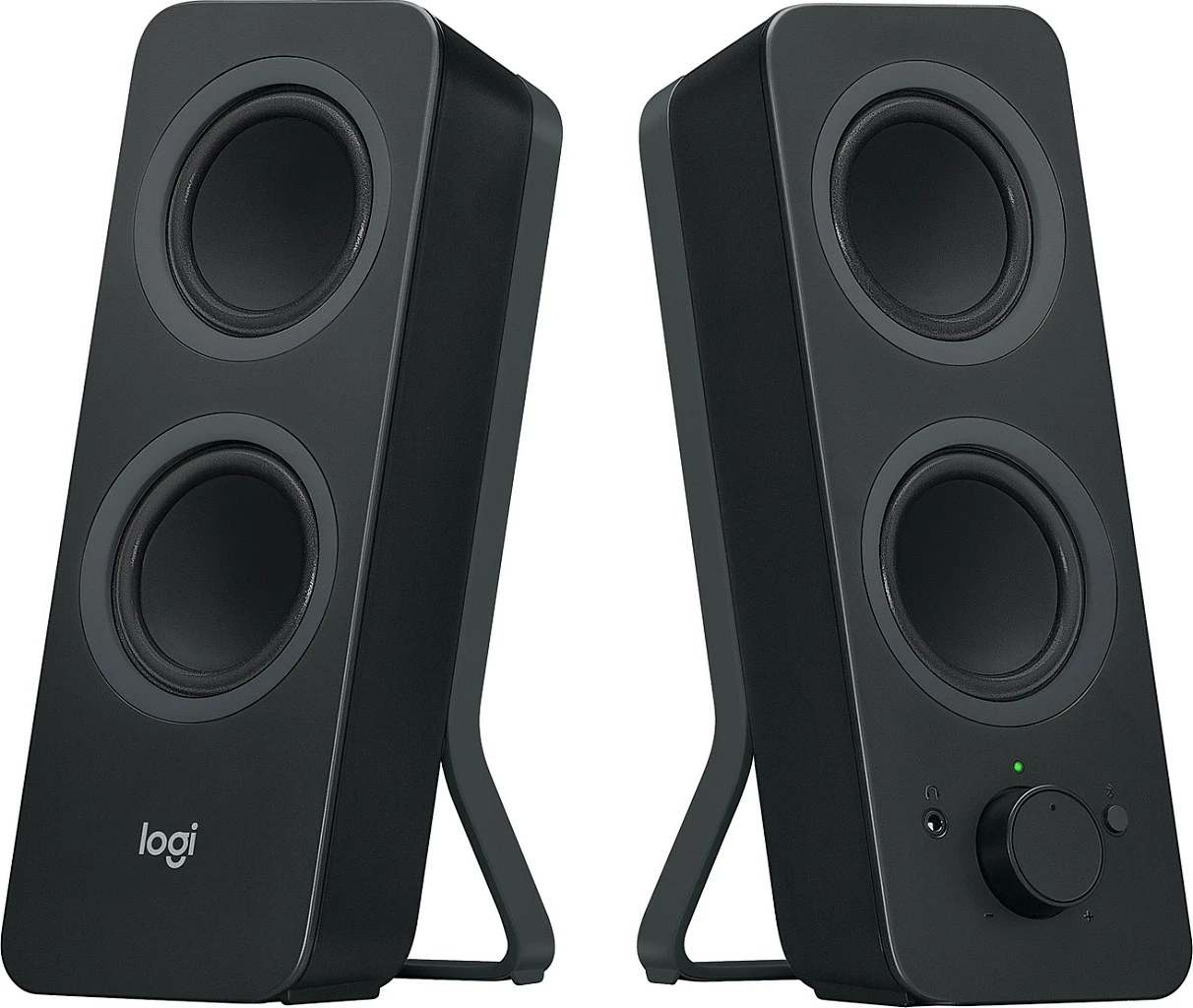 Altoparlantë kompjuterikë Logitech Z207, 2.0 kanale, me tela & pa tela, 5 W, e zezë