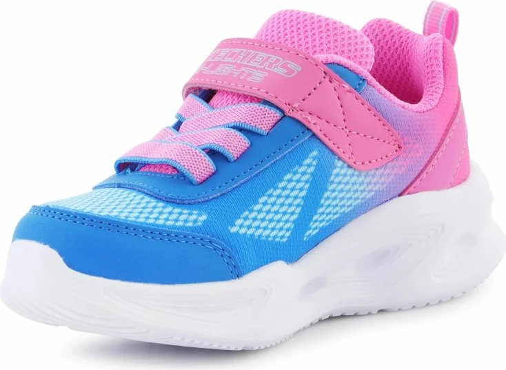 Atlete për fëmijë Skechers, rozë-kaltër