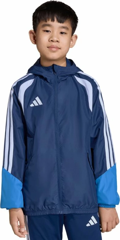 Jakne për fëmijë adidas, e kaltër [Madhësia: 164 cm]