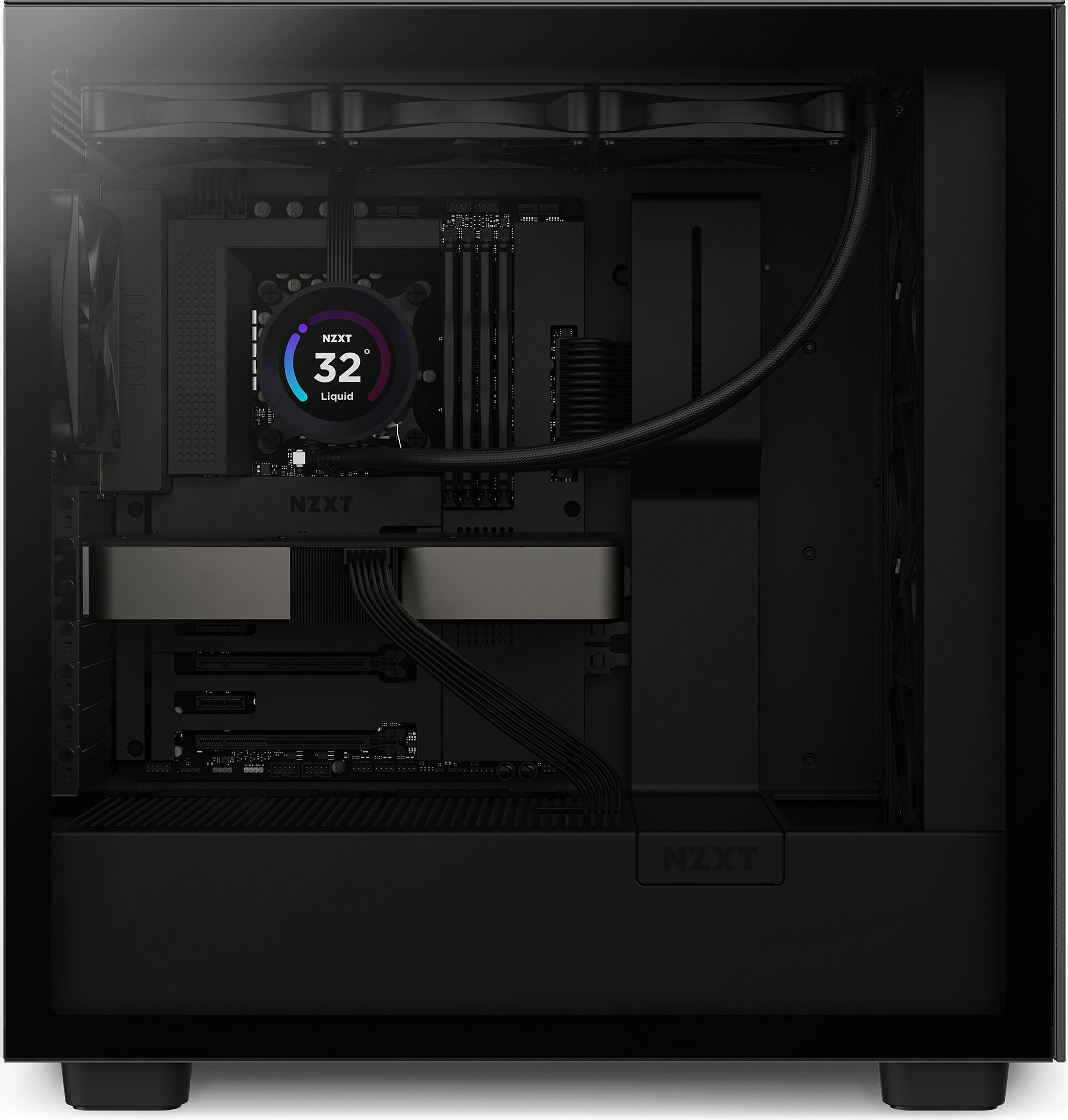 Ftohës uji AIO për CPU NZXT Kraken Elite 360 RL-KN36E-B1, LCD, 3x120mm PWM, i zi
