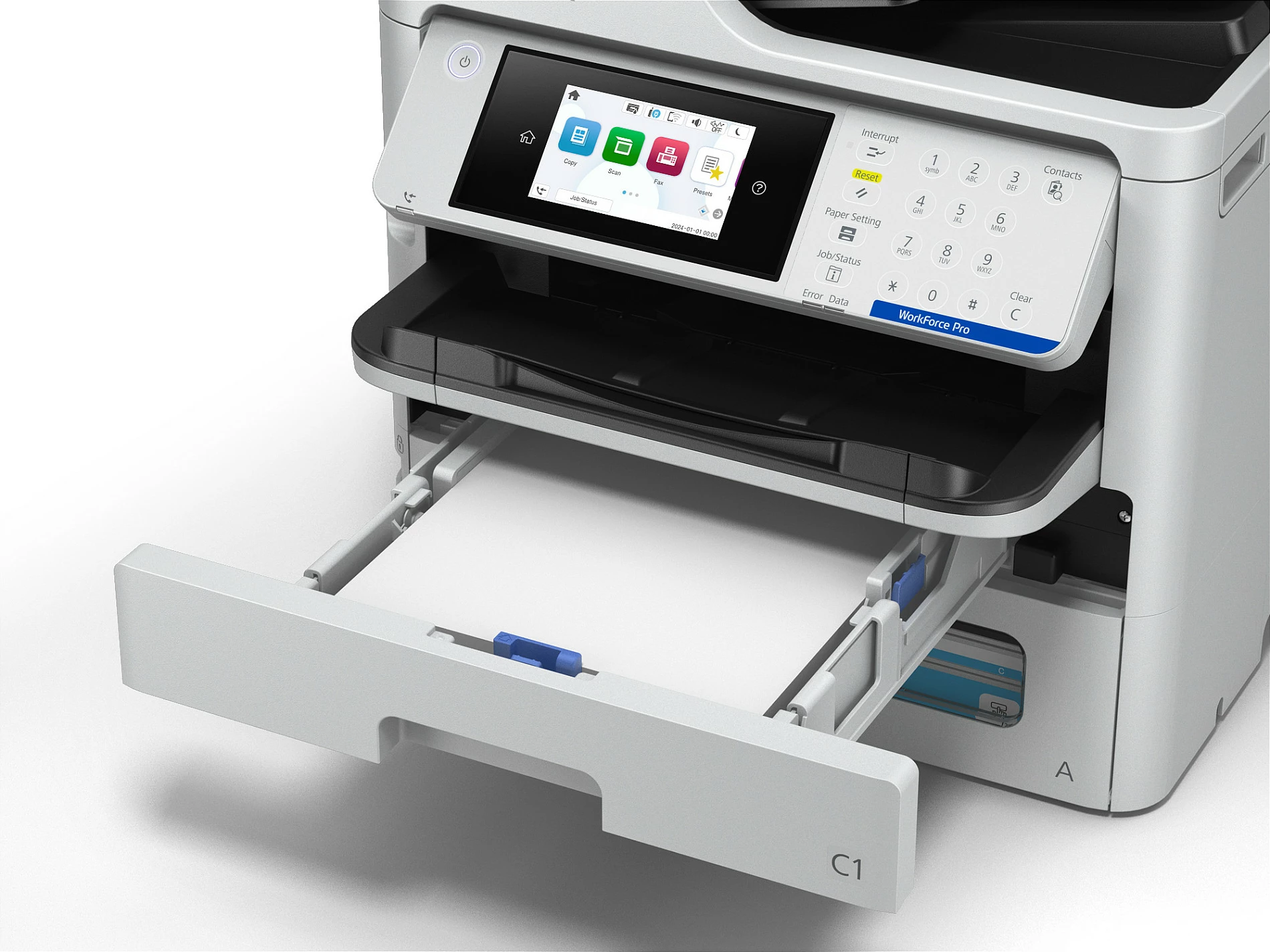 Printer multifunksional Epson WorkForce Pro EM-C800RDWF, inkjet, A4, i bardhë