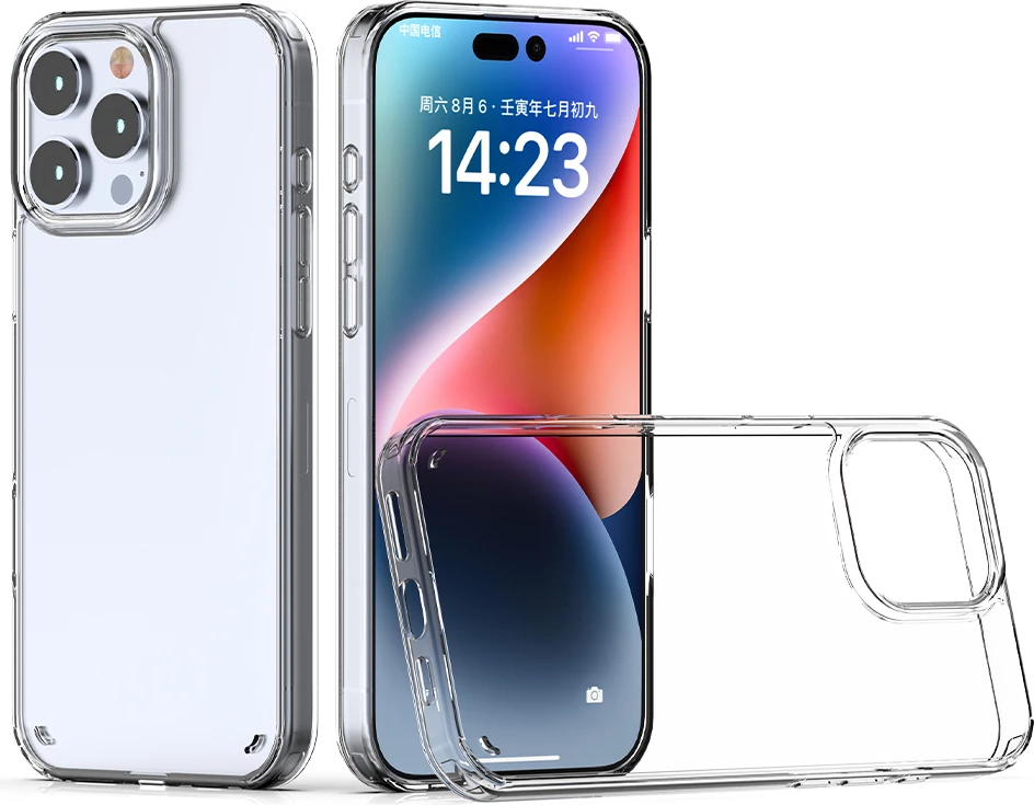 Mbështjellës ONASI Clear Case 1.8 mm silikon për Xiaomi Redmi 14C / Poco C75, transparent