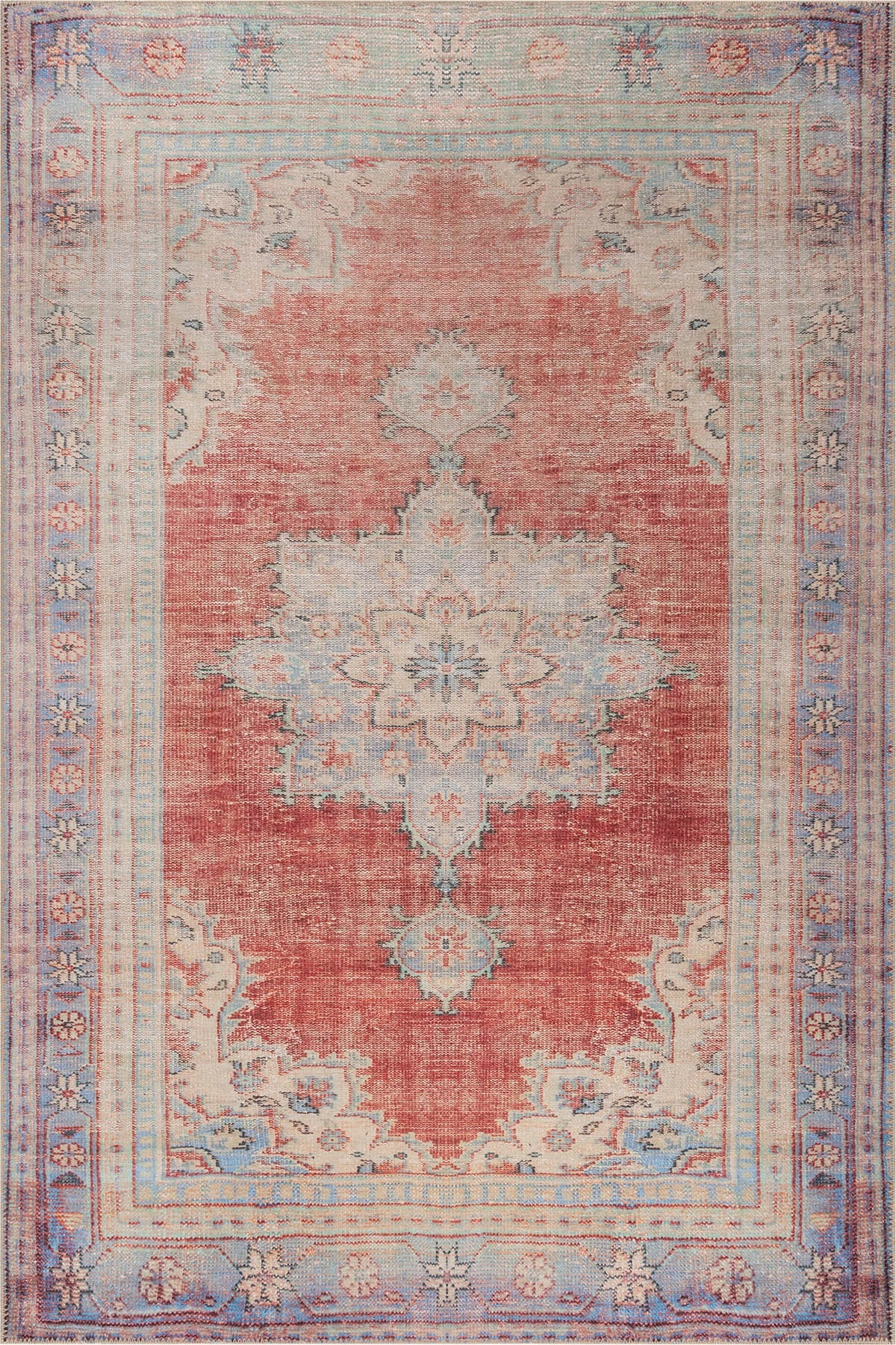Qilim Conceptum Hypnose, Folk Chenille, i kuq, 210x310cm