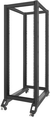 Rack i hapun Lanberg OR01-6032-B, 32U, 600x1000 mm, Çelik, i zi