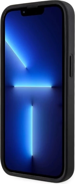 Mbështjellës Guess GUHMP14MHGCFSEK për iPhone 14 Plus 6.7", G Cube Stripes MagSafe, i zi