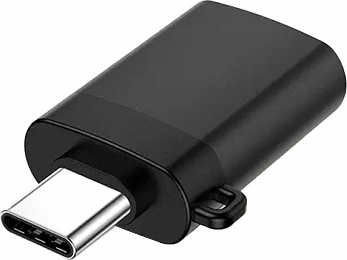 Adapter USB ATL AK56 USB-A në USB-C, OTG, USB 3.0, i zi