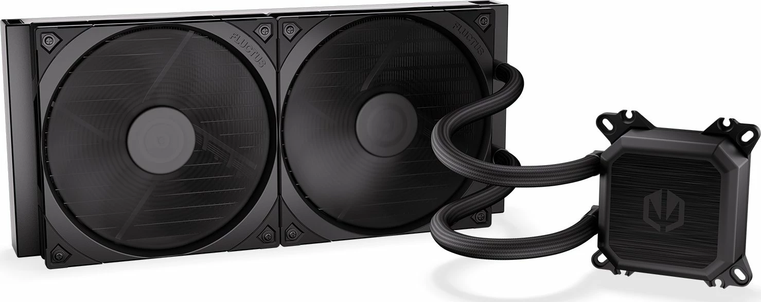 Ftohje me ujë AIO Endorfy Navis F280 (EY3B002), radiator 280 mm, 2x140 mm PWM, e zezë