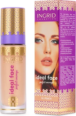 Fondatinë Ingrid Ideal Face Make Up Foundation 016 Peach 35ml