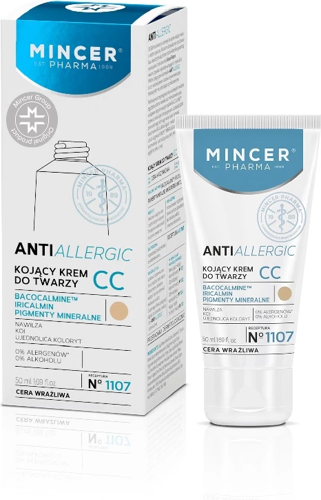 Krem fytyre qetësues anti-alergjik Mincer Pharma No.1107, 50ml