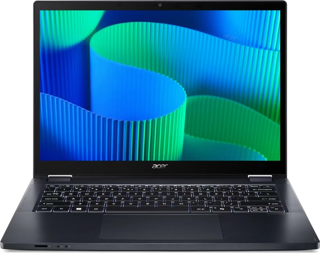 Laptop Acer TravelMate P4 Spin, i7-155U, 16GB RAM, 512GB SSD, LTE, 16:10, Windows 11 Pro, zi