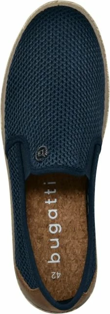 Këpucë espadrille për meshkuj Bugatti, navy blue [Madhësia: 45]