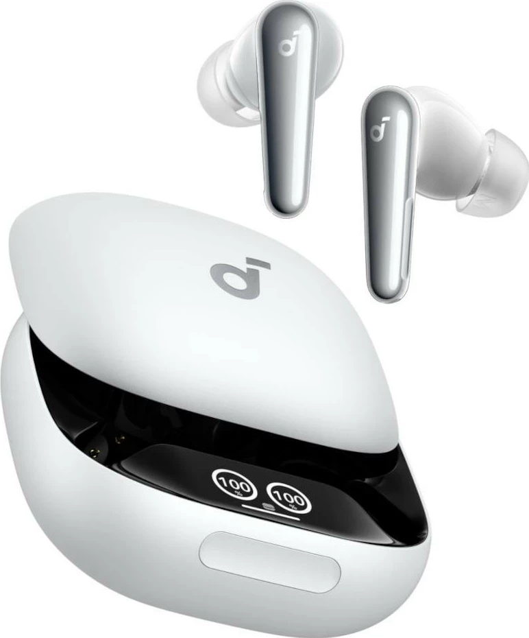 Kufje Anker Soundcore Liberty 4 Pro, True Wireless, ANC, bardhë