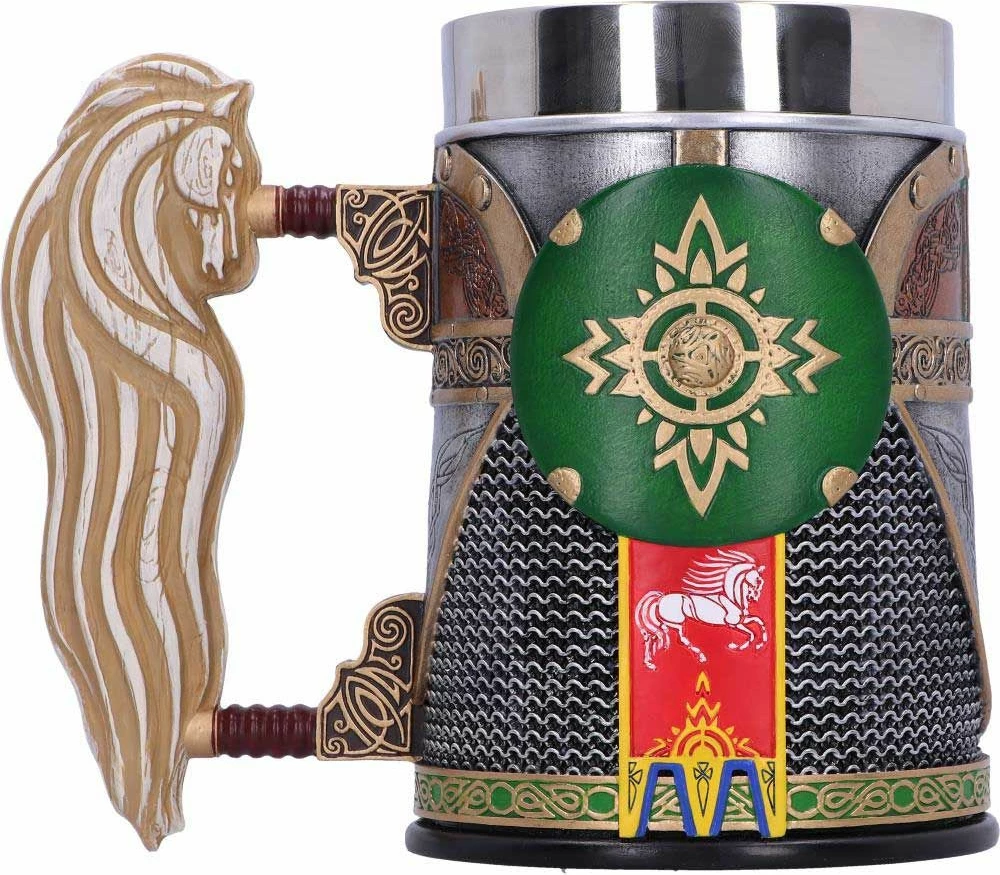 Krigë koleksionuese NEMESIS NOW Lord of the Rings Rohan 15.5 cm, rezinë, e pikturuar me dorë, me kuti dhurate