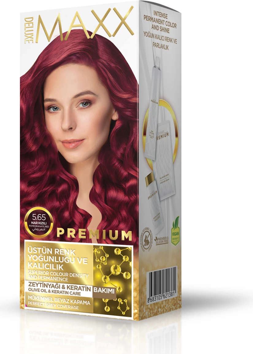 Ngjyrë për flokë PREMIUM 5.65 Pomegranate Red, 50 ml