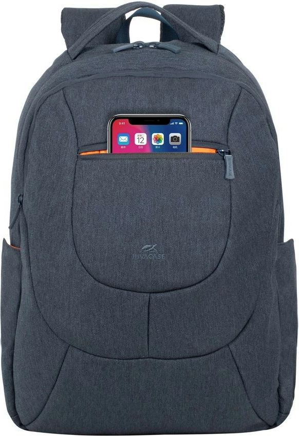 Çantë shpine RIVACASE Galapagos 7761 për laptop 15.6 inç, gri e errët