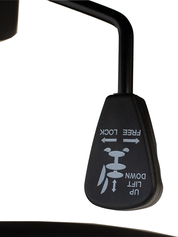 Karrige për zyre Bear, e kaftë/e zezë