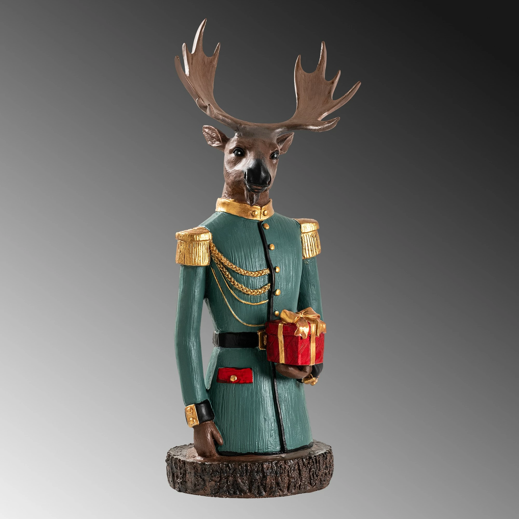 Objekt dekorativ dreri për Krishtlindje, Evila Originals, shumëngjyrësh