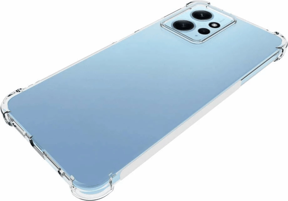 Mbështjellës ONASI për Xiaomi Redmi Note 12 4G, silikon antishok, transparent