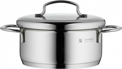 Tenxhere e vogël WMF Mini Kochtopf 14cm, kapak metalik, 0.9L, çelik inox