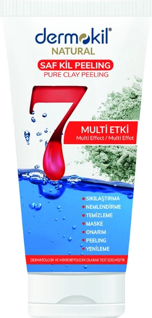 Peeling nga argjila e pastër me 7 efekte Dermokil, 150ml