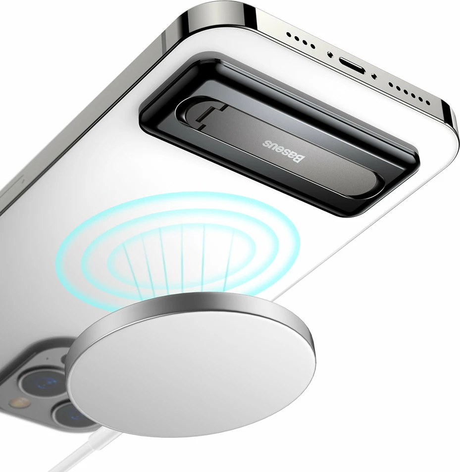Mbajtës palosës vetë-ngjitës për celular Baseus LUXZ000001, i zi