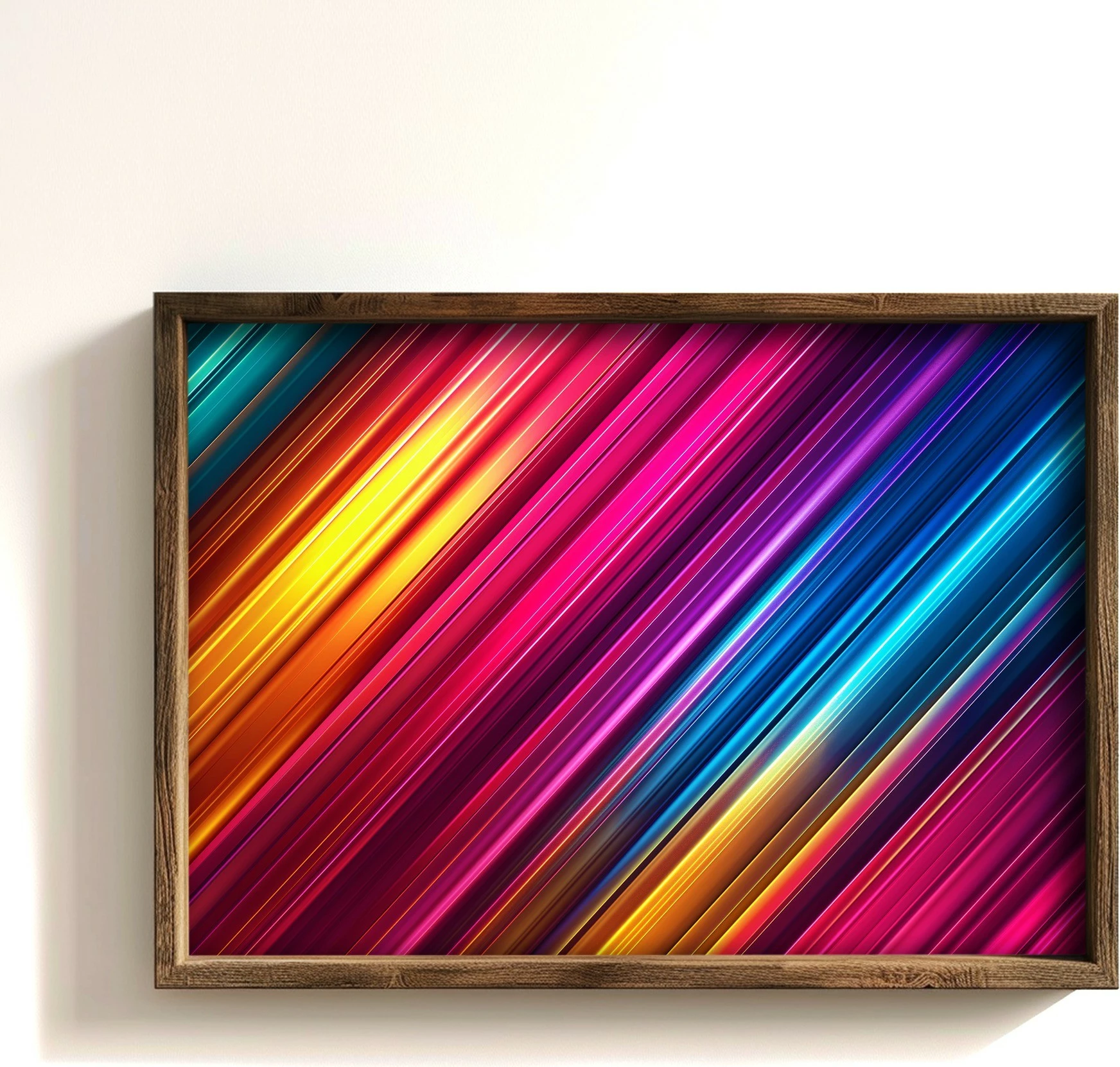 Pikturë dekorative me kornizë MDF, shumëngjyrëshe, Wallity, TUN123-XL, 50x70x3.5cm