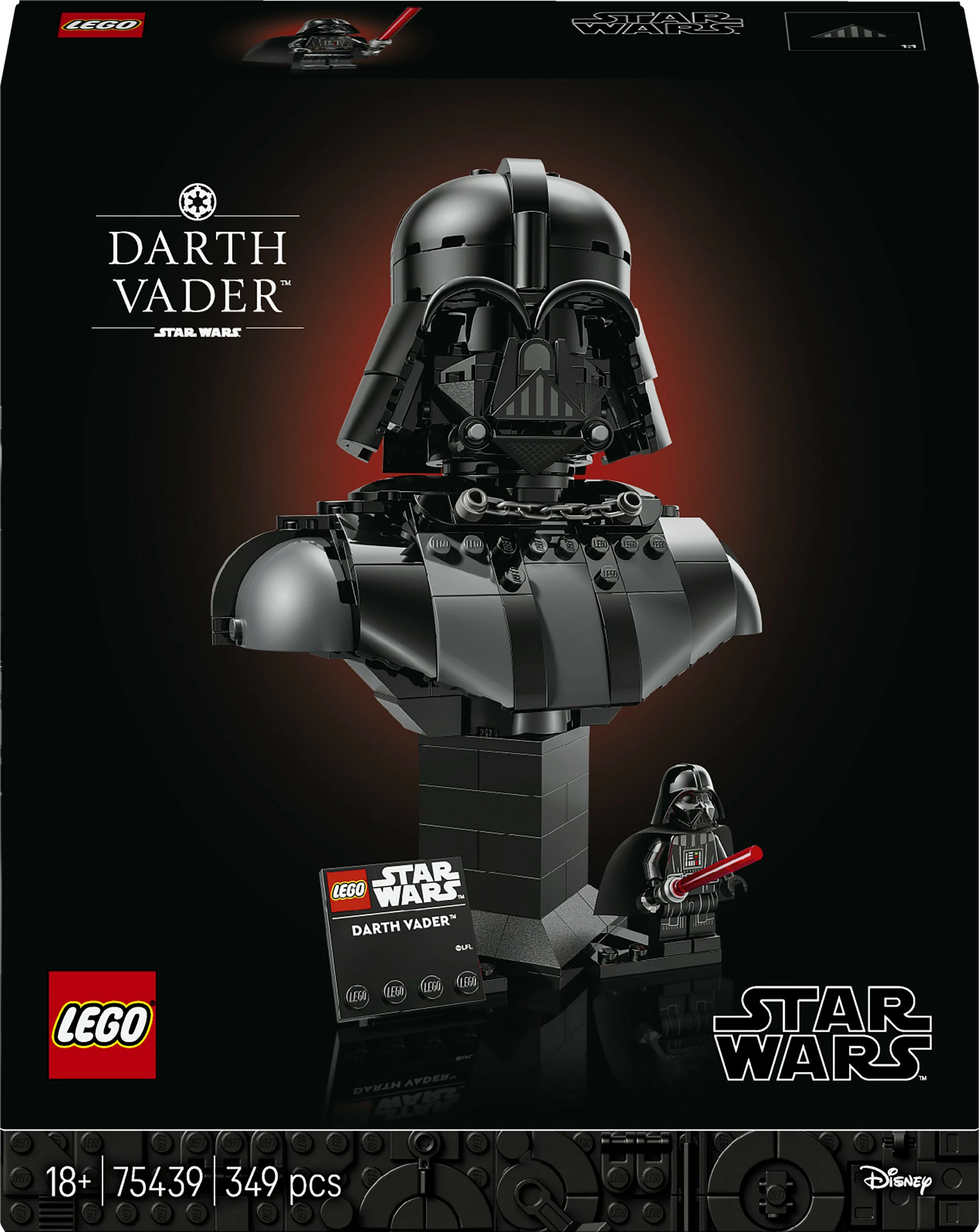 Set ndërtimi LEGO Star Wars 75439 Darth Vader, 349 pjesë, multikolor