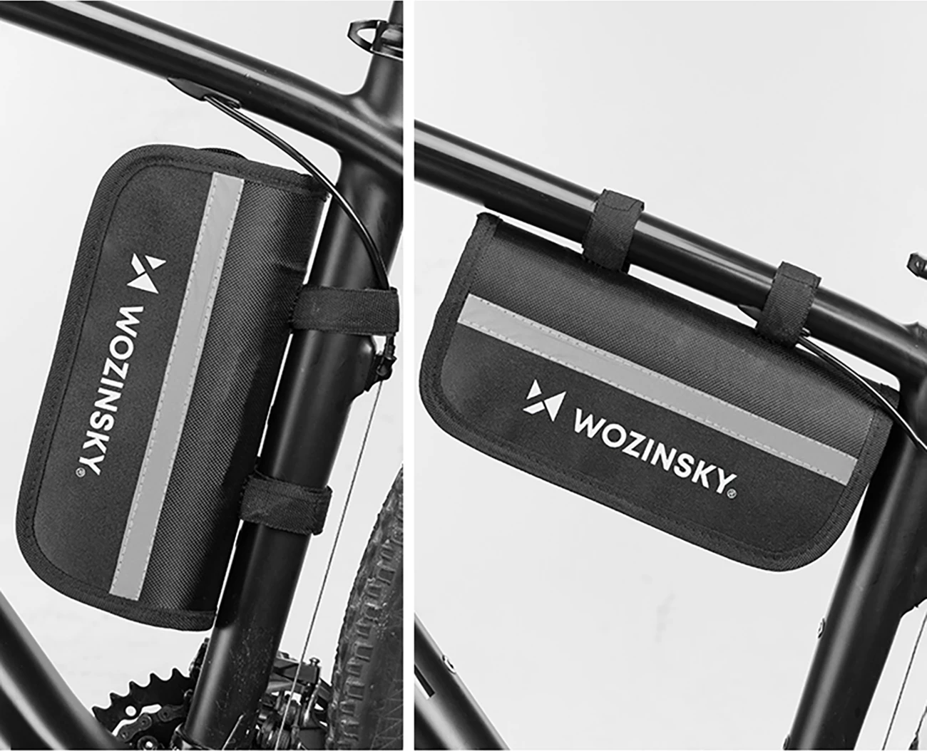 Set veglash biçiklete 16‑në‑1, Wozinsky WMZ-01N, pompë me adaptera Presta/Schrader, çelësa Allen 2–6 mm, çantë transporti, e zezë