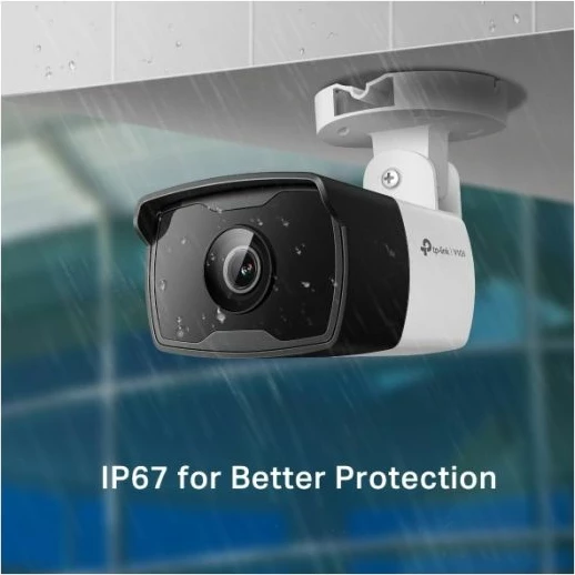 Kamerë sigurie IP TP-LINK VIGI C330I (6mm) 3MP Outdoor IR, PoE, IP67, H.265+, bardhë/zi